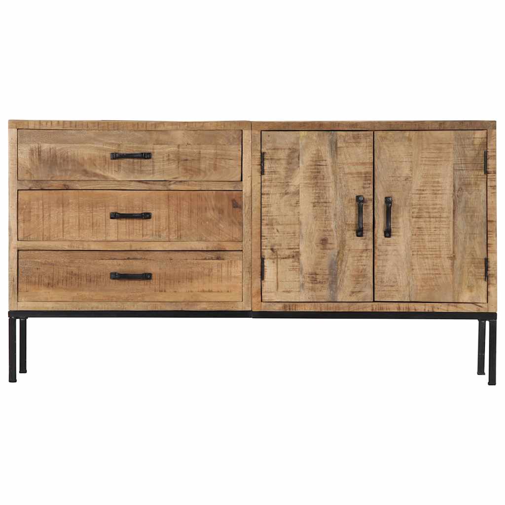 Buffet 140x35x75 cm Bois de manguier massif - XIOS