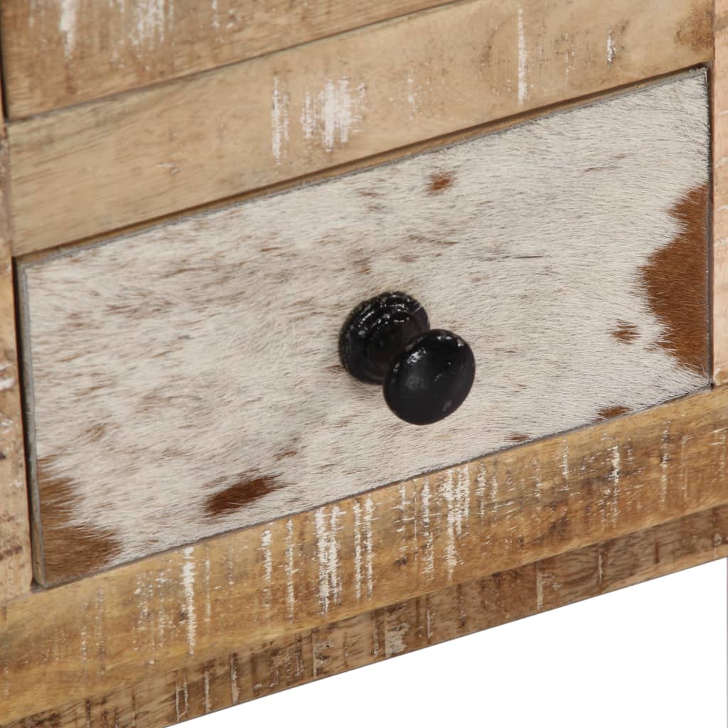 Table basse 90x60x30 cm Bois de manguier massif - XIOS