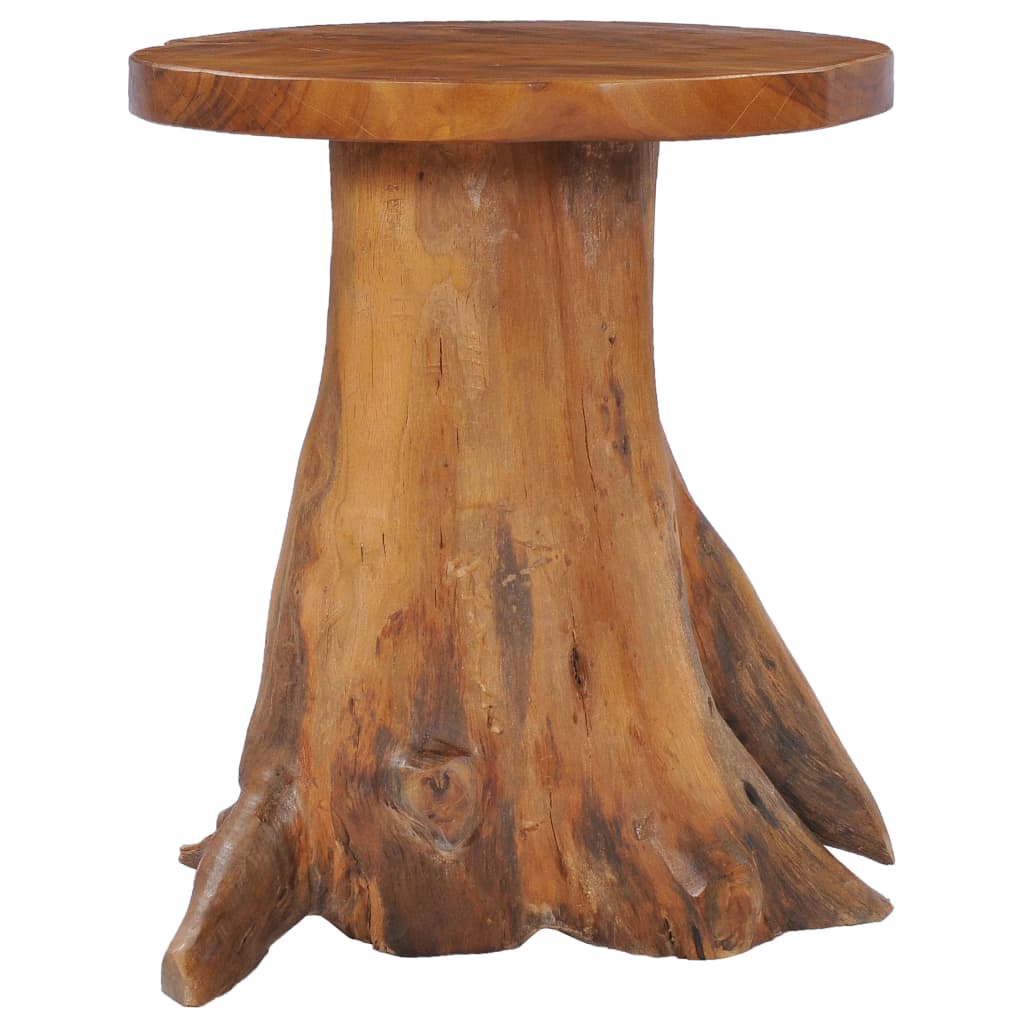 Table basse 40x40 cm Bois de teck massif - XIOS