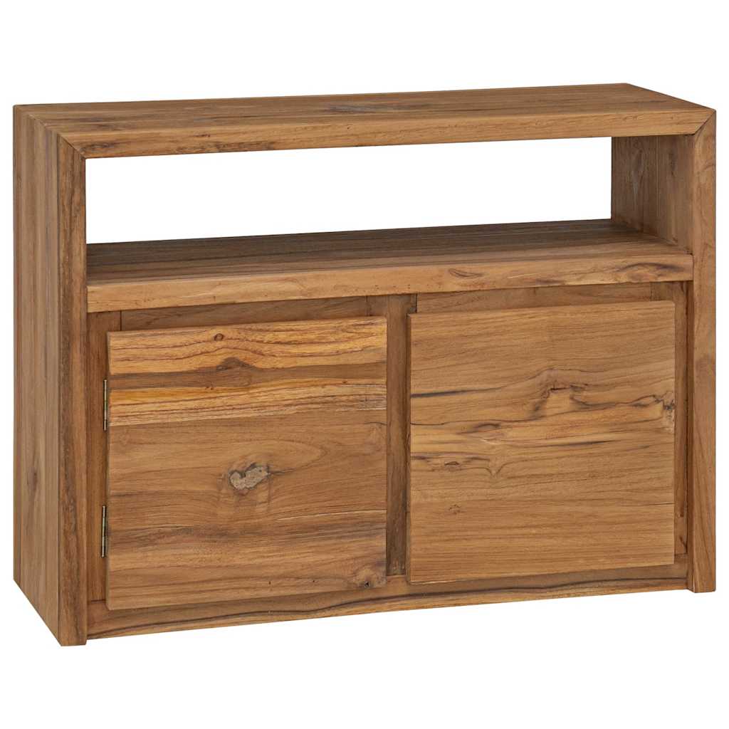 Buffet 80x30x60 cm bois de teck massif - XIOS