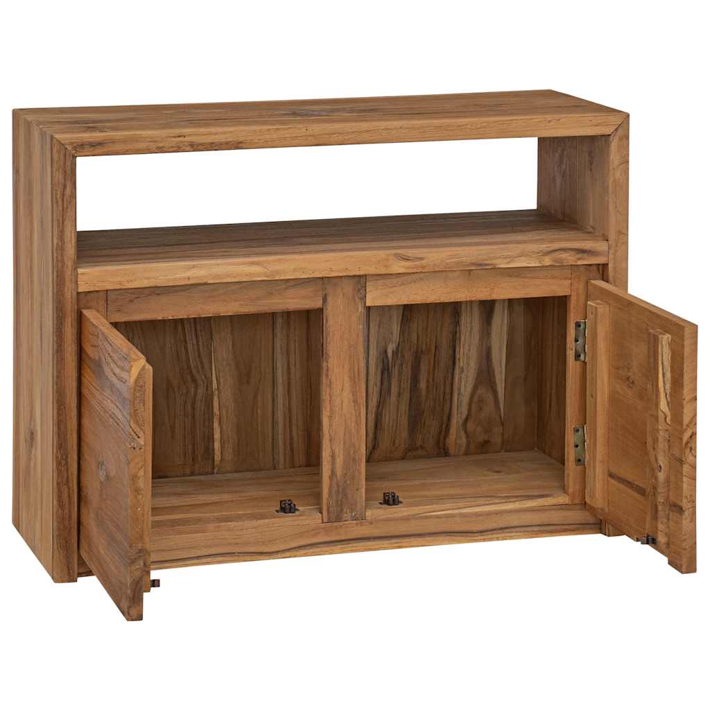 Buffet 80x30x60 cm bois de teck massif - XIOS