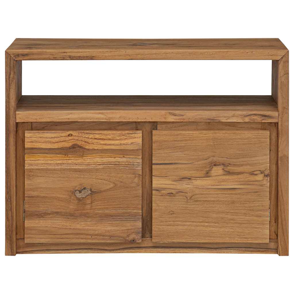 Buffet 80x30x60 cm bois de teck massif - XIOS