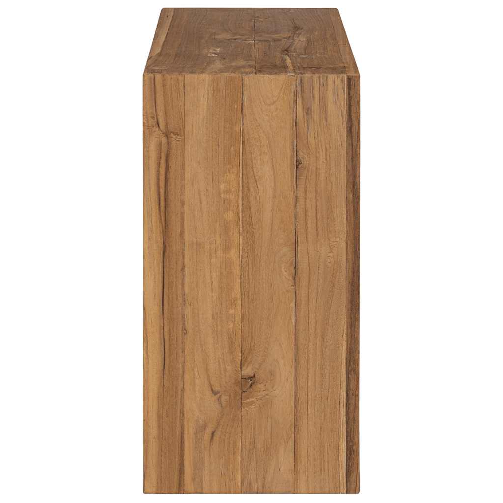 Buffet 80x30x60 cm bois de teck massif - XIOS