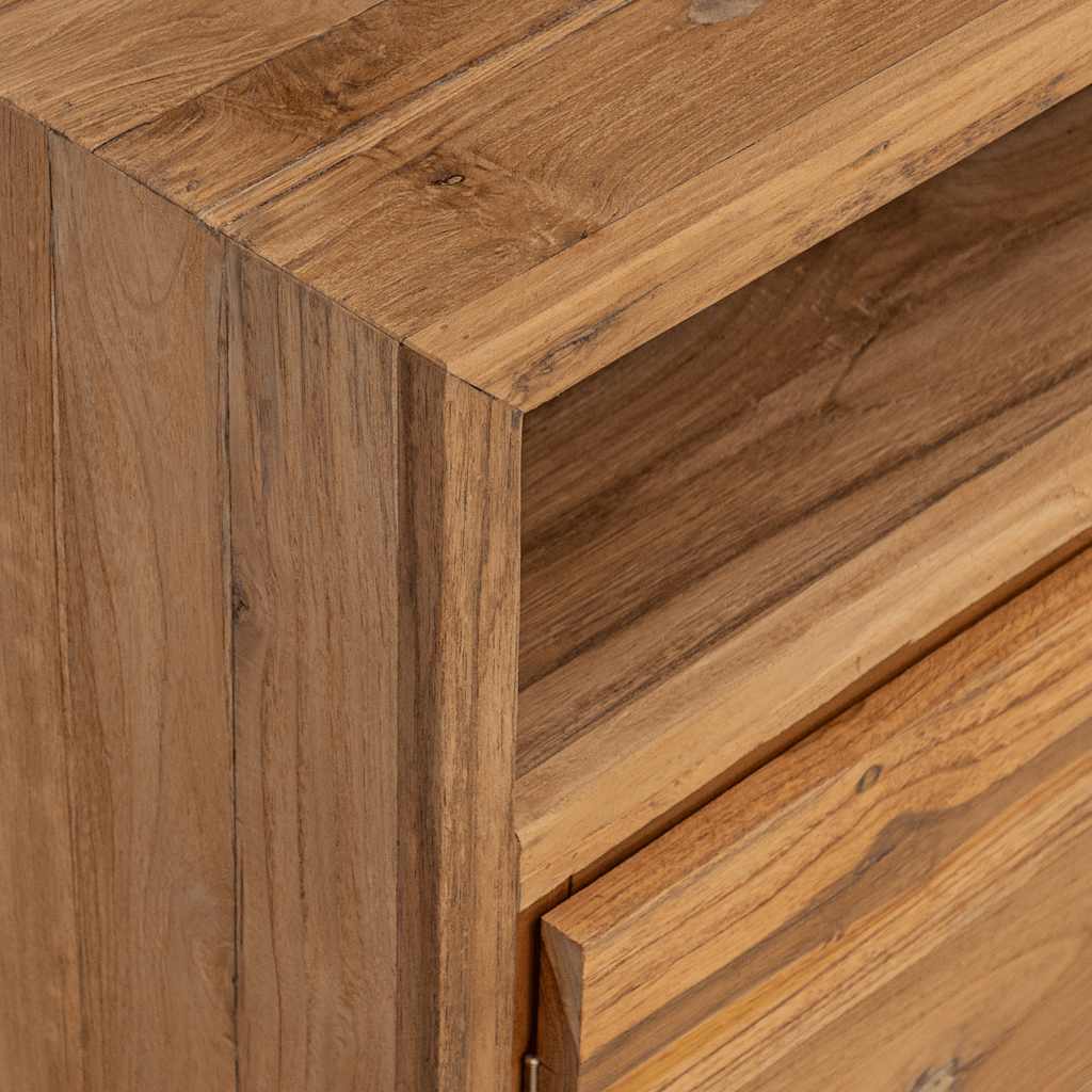 Buffet 80x30x60 cm bois de teck massif - XIOS