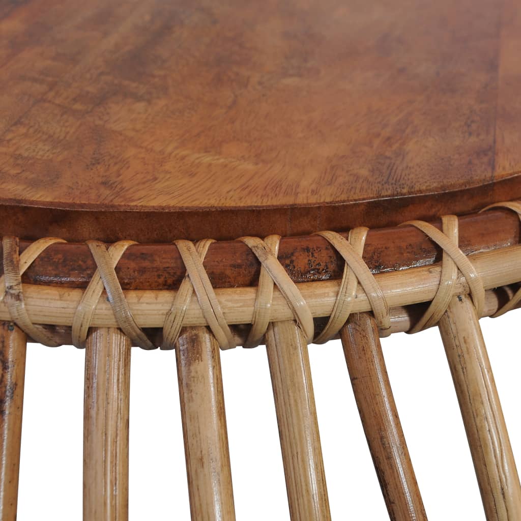 Tables basses 2 pcs Rotin naturel - XIOS