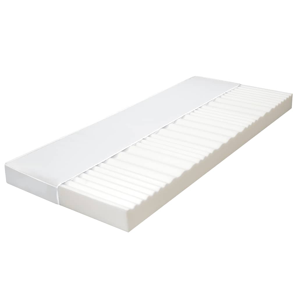Matelas 160 x 200 cm 7 zones Mousse PU 10 cm H2 H3 - XIOS