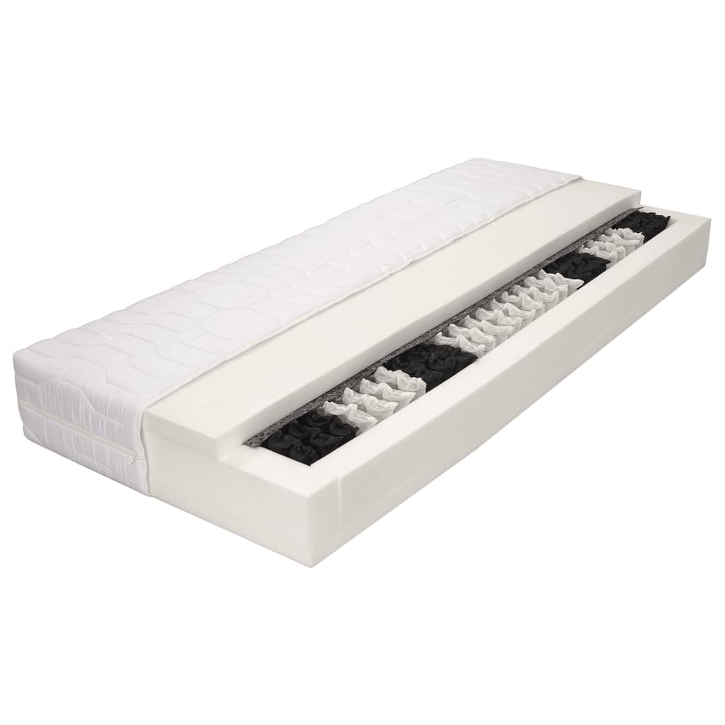 Matelas 140 x 200 cm 7 zones Ressort ensaché 20 cm H3 - XIOS