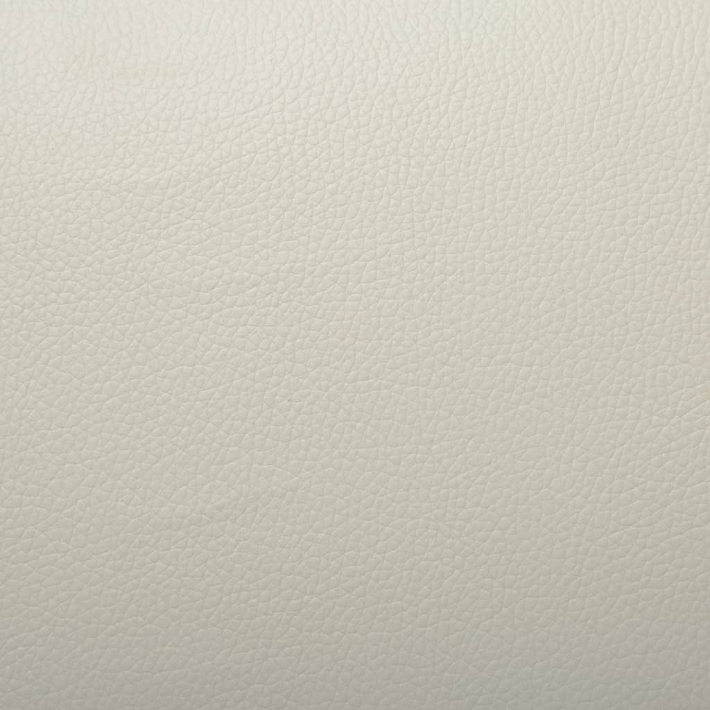 Fauteuil TV crème similicuir - XIOS