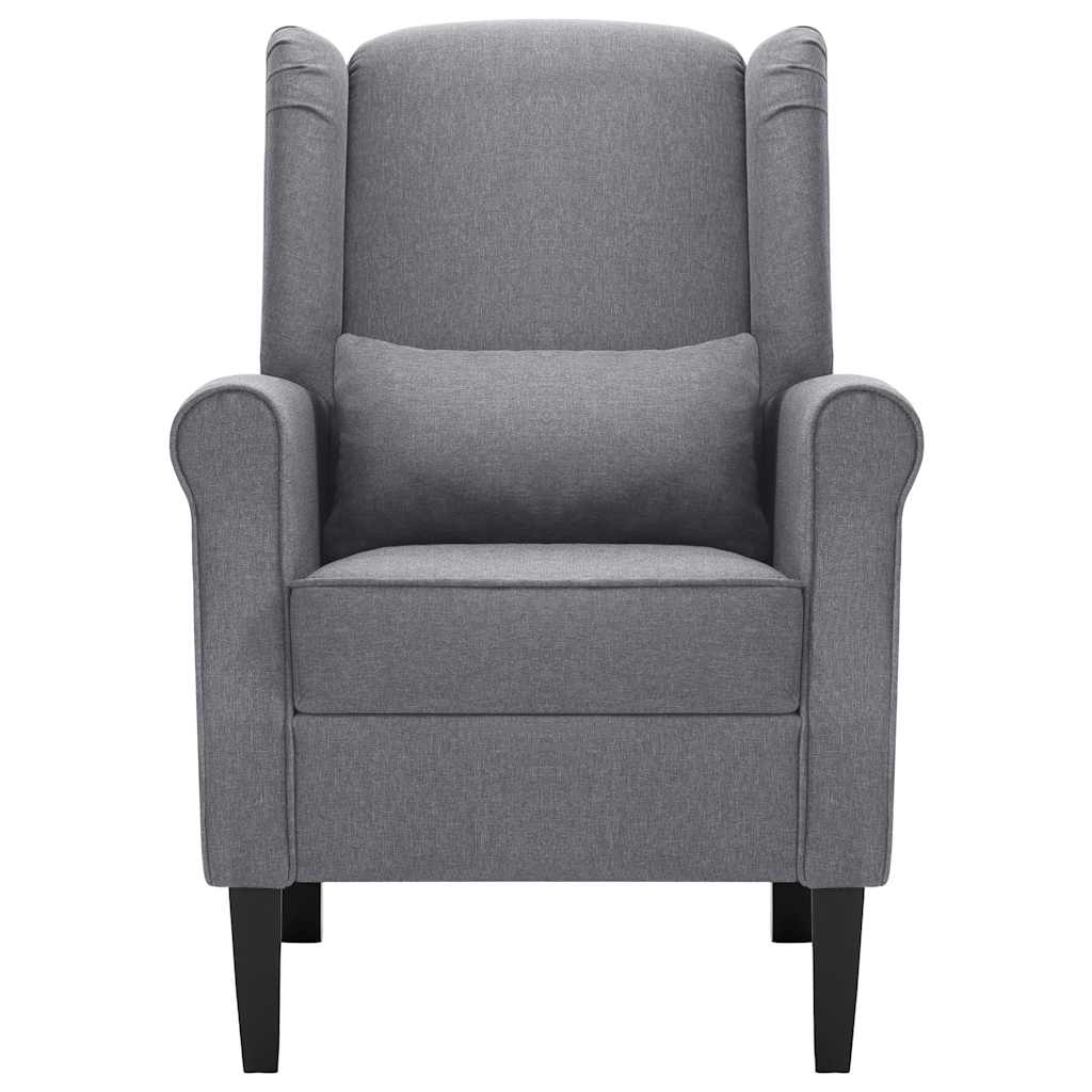 Fauteuil gris foncé tissu - XIOS