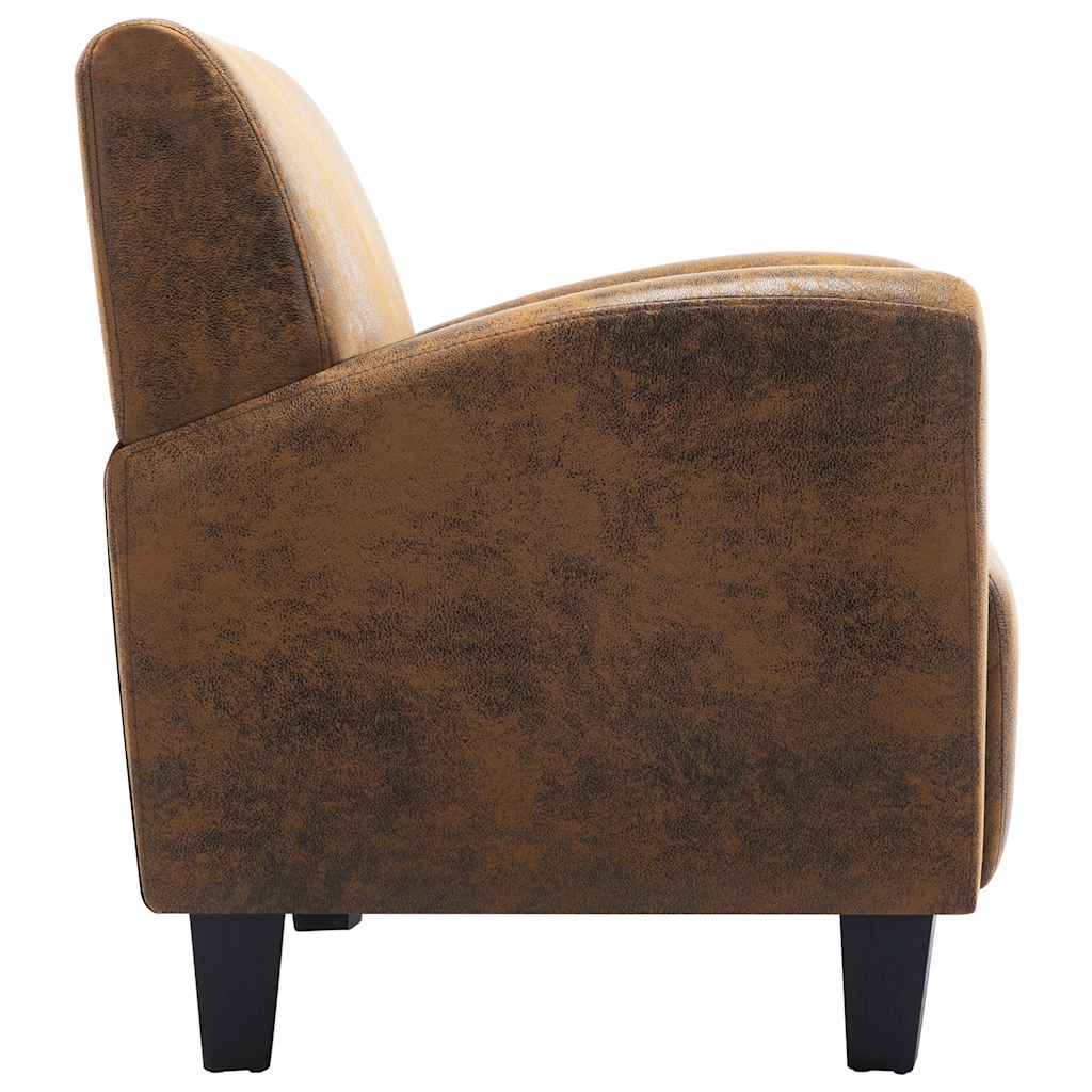 Canapé-chaise Marron 70x69x72 cm Similicuir - XIOS