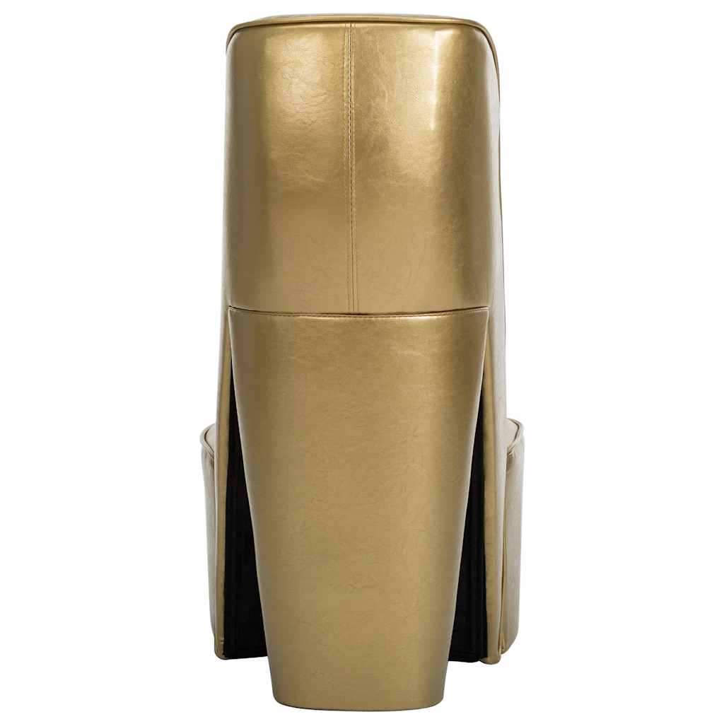 Chaise en forme de chaussure à talon haut Doré Similicuir - XIOS