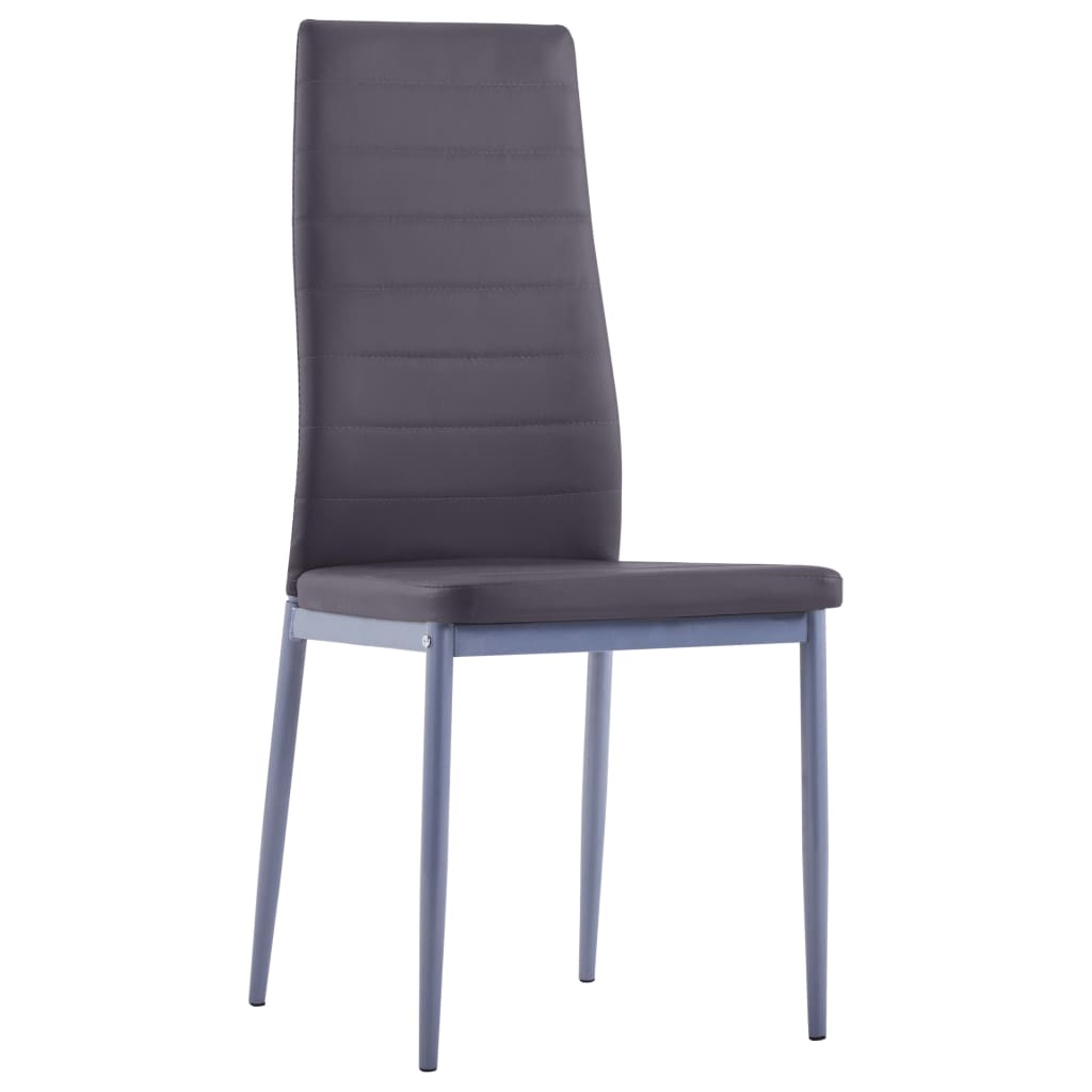 Mobilier de salle à manger 5 pcs Gris - XIOS