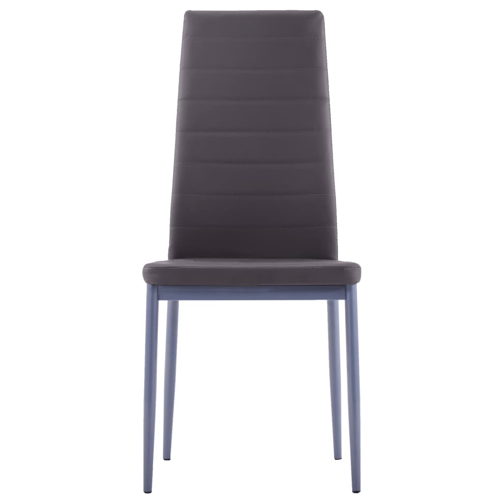 Mobilier de salle à manger 5 pcs Gris - XIOS