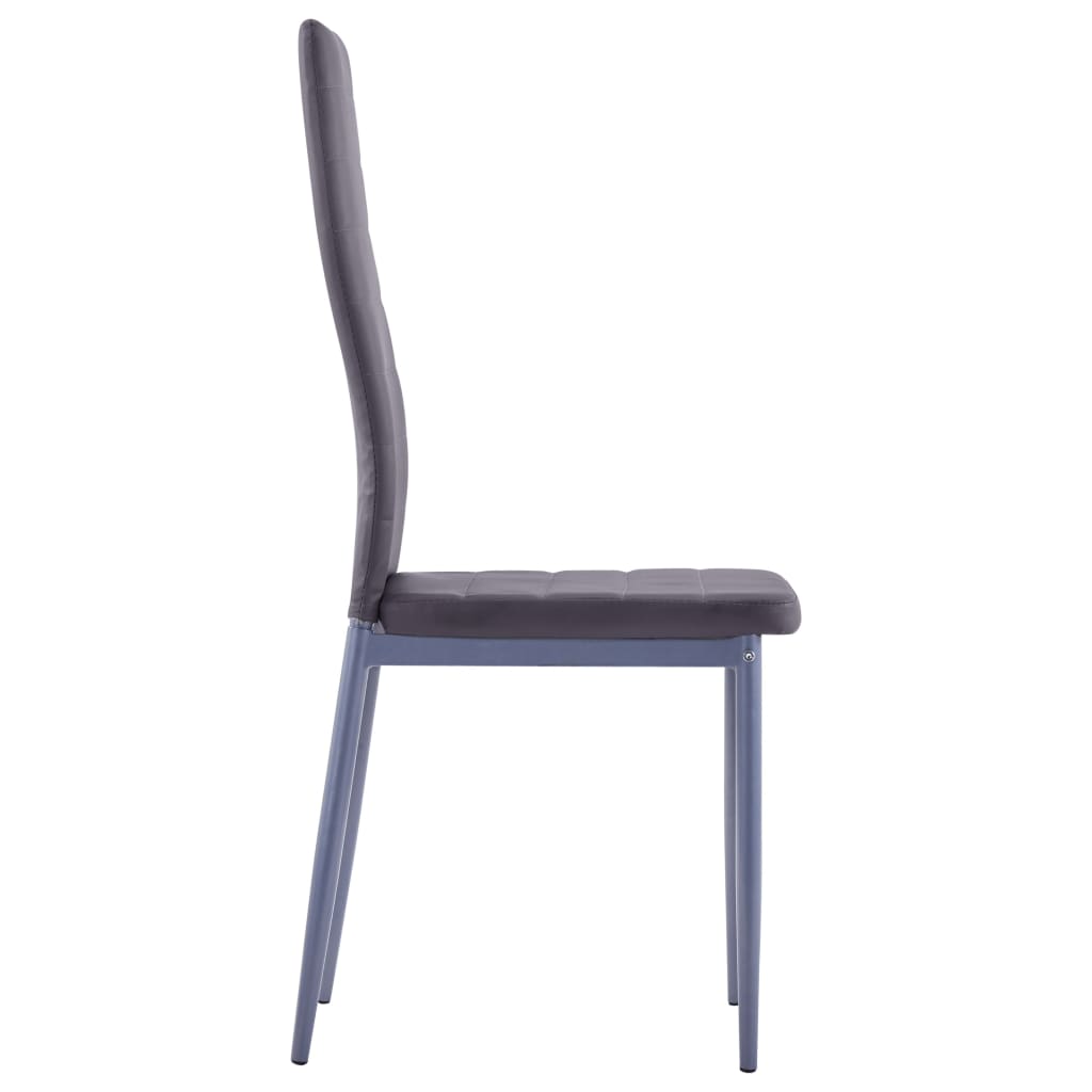 Mobilier de salle à manger 5 pcs Gris - XIOS