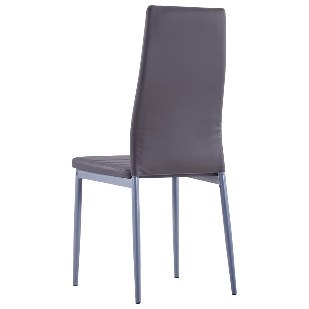 Mobilier de salle à manger 5 pcs Gris - XIOS