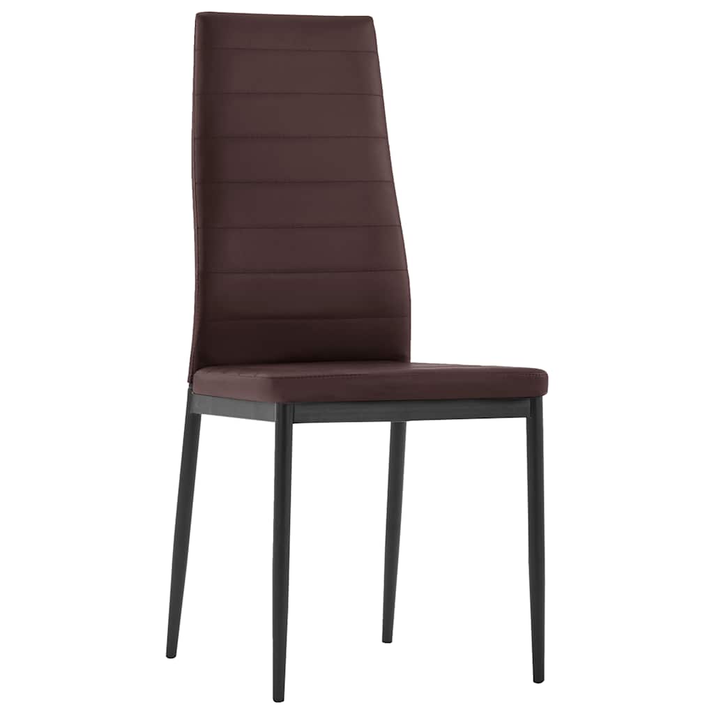 Ensemble à dîner 7 pcs Marron