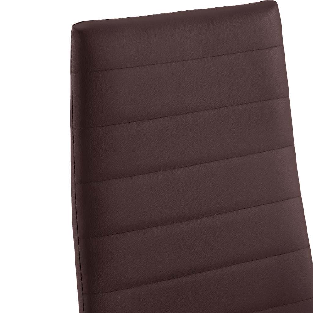 Ensemble à dîner 7 pcs Marron