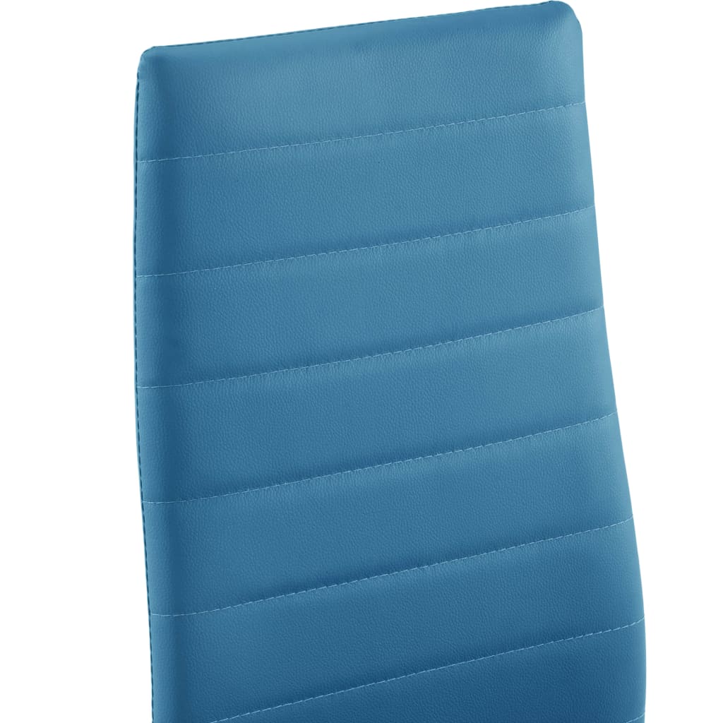 Ensemble de salle à manger 5 pcs Bleu - XIOS