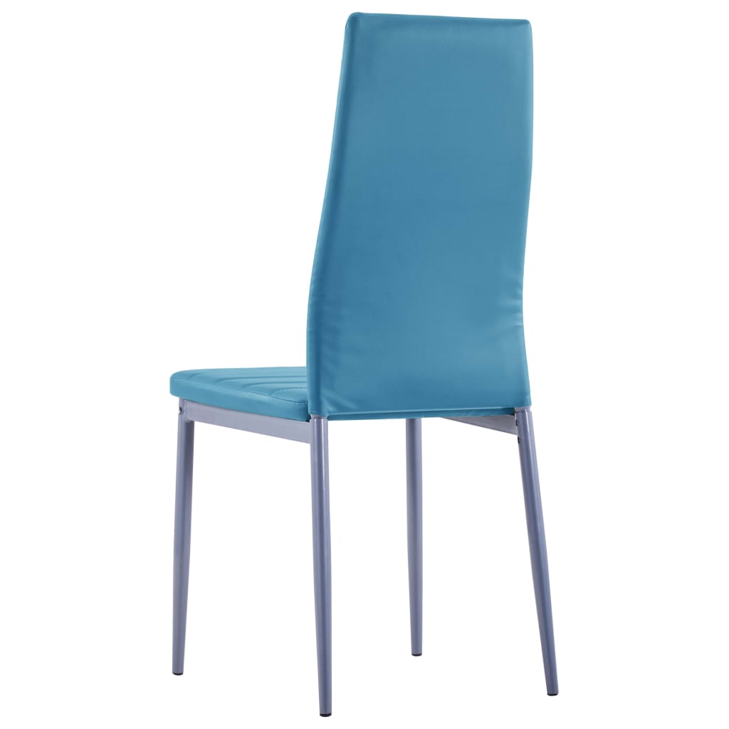 Ensemble de salle à manger 5 pcs Bleu - XIOS