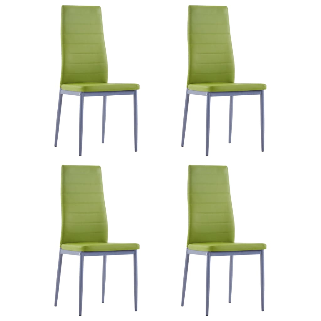 Mobilier de salle à manger 5 pcs Vert - XIOS