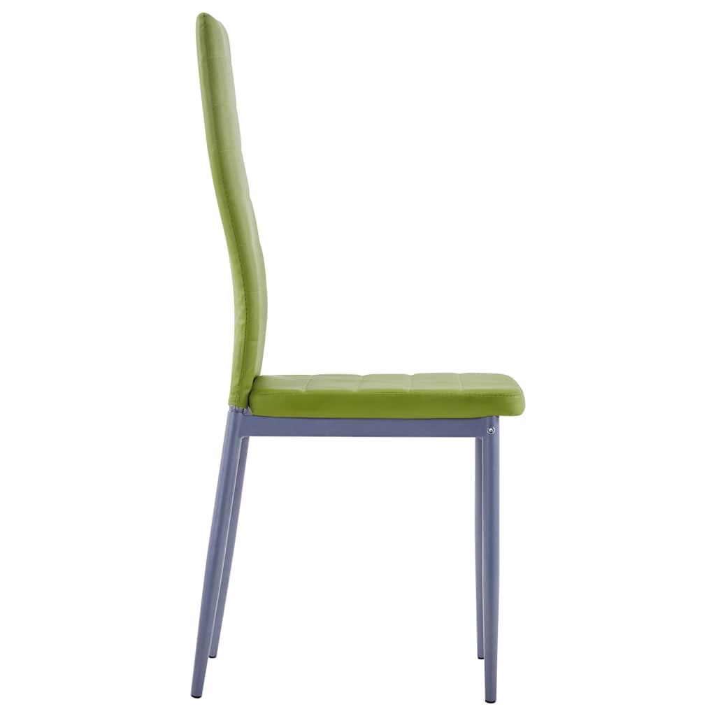 Mobilier de salle à manger 5 pcs Vert