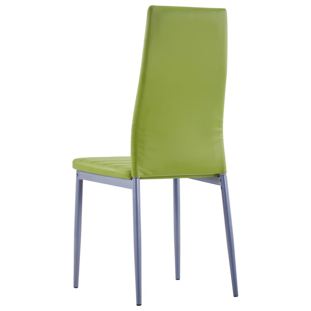 Mobilier de salle à manger 5 pcs Vert - XIOS