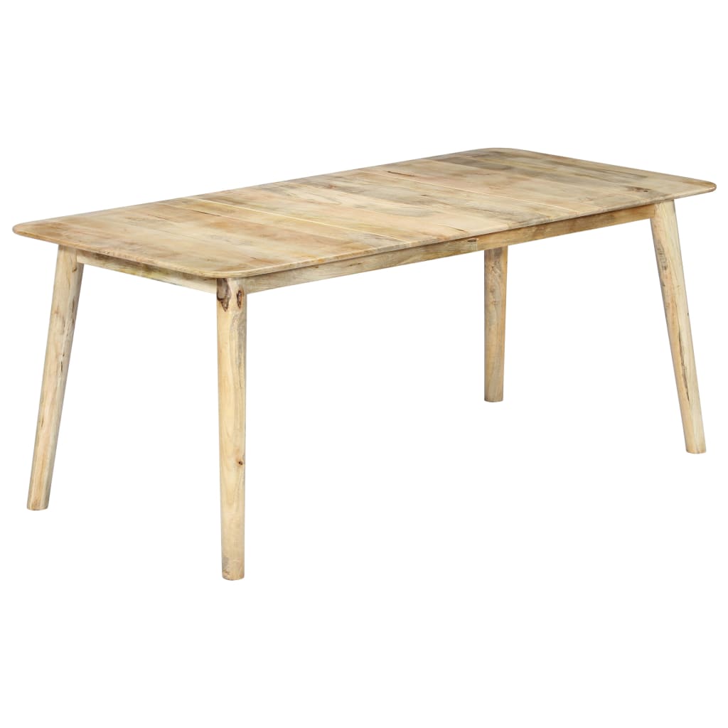 Table de salle à manger 180x90x76 cm Bois de manguier massif - XIOS