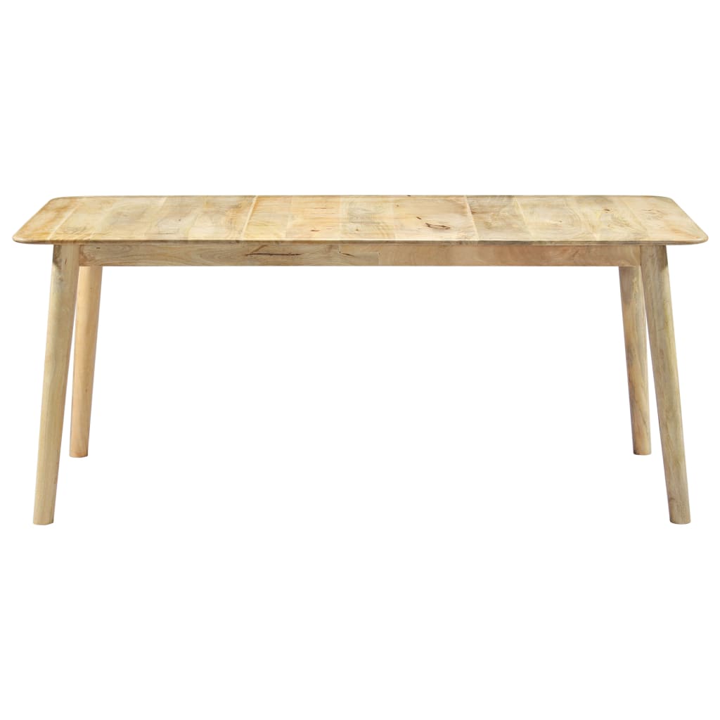 Table de salle à manger 180x90x76 cm Bois de manguier massif - XIOS