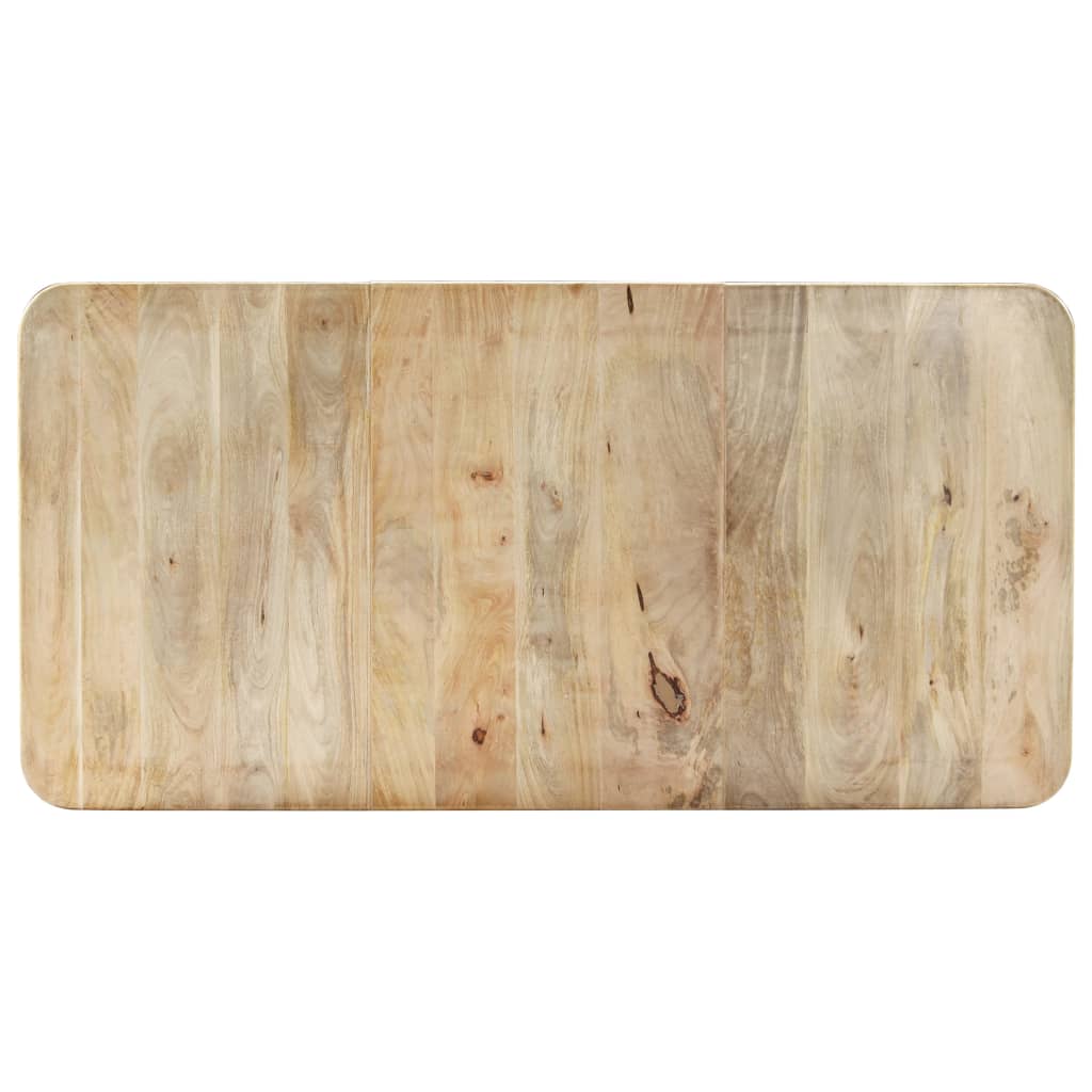 Table de salle à manger 180x90x76 cm Bois de manguier massif - XIOS