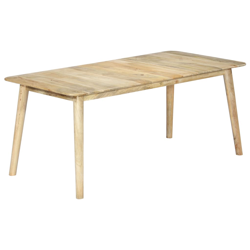 Table de salle à manger 180x90x76 cm Bois de manguier massif - XIOS