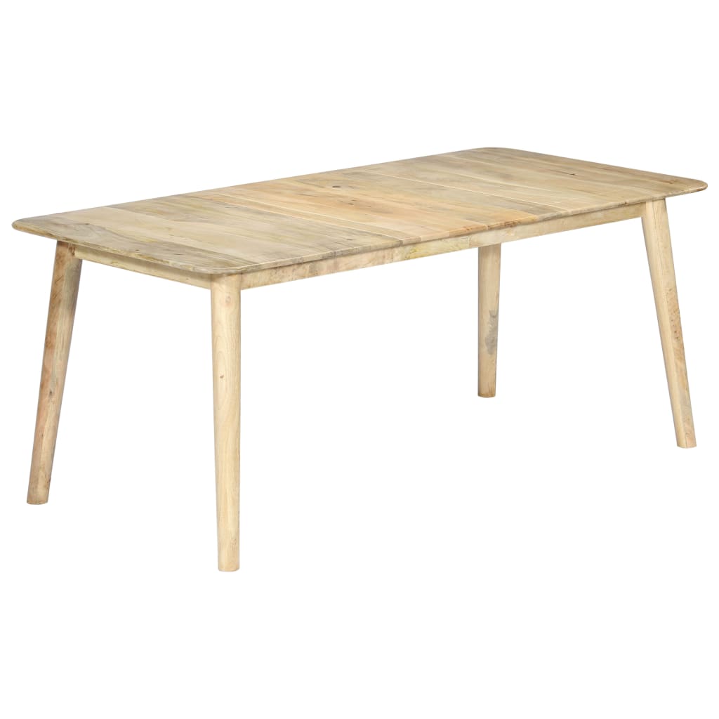 Table de salle à manger 180x90x76 cm Bois de manguier massif - XIOS