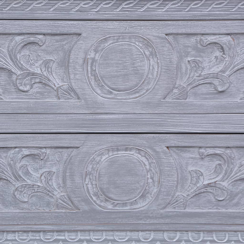 Buffet avec 2 tiroirs 90x30x60 cm Bois d'acajou massif