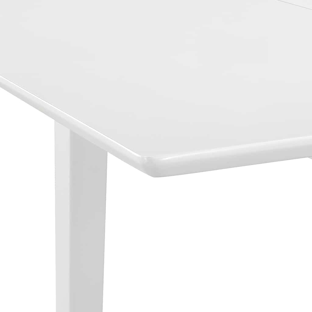 Mobilier de salle à manger 3 pcs MDF Blanc