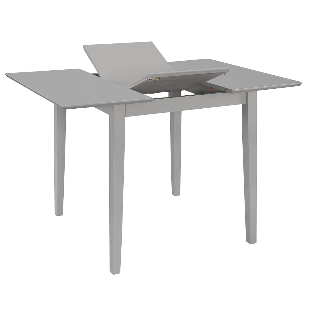 Mobilier de salle à manger 3 pcs MDF Gris - XIOS