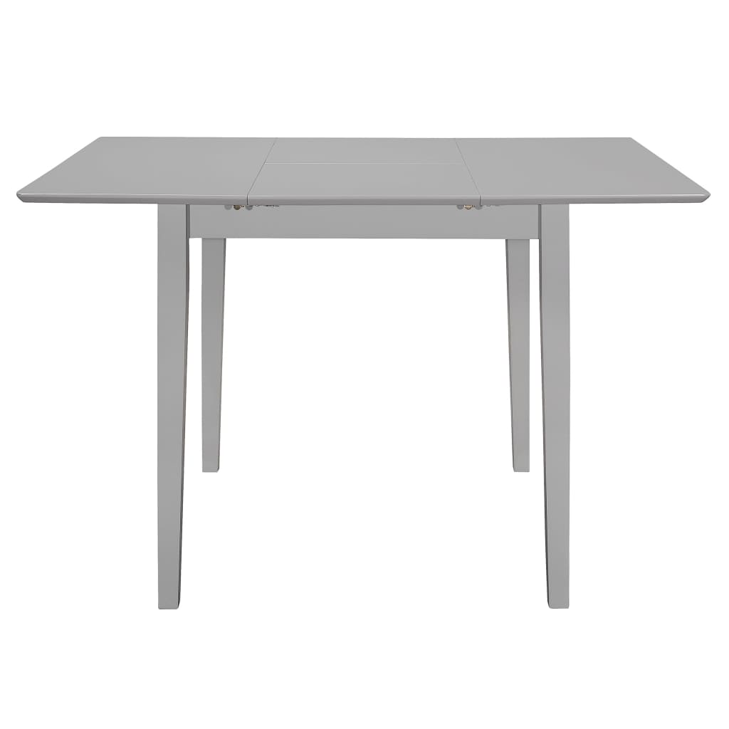 Mobilier de salle à manger 3 pcs MDF Gris
