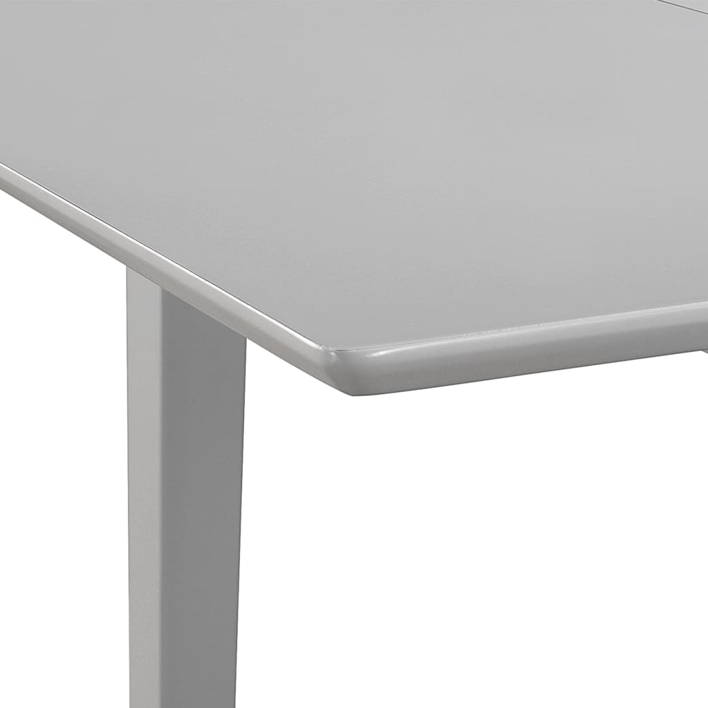 Mobilier de salle à manger 3 pcs MDF Gris