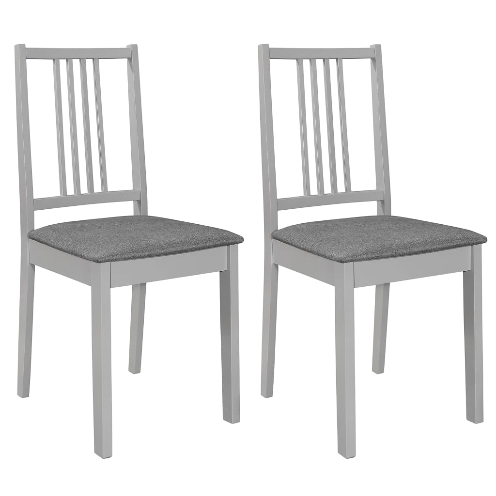 Mobilier de salle à manger 3 pcs MDF Gris - XIOS