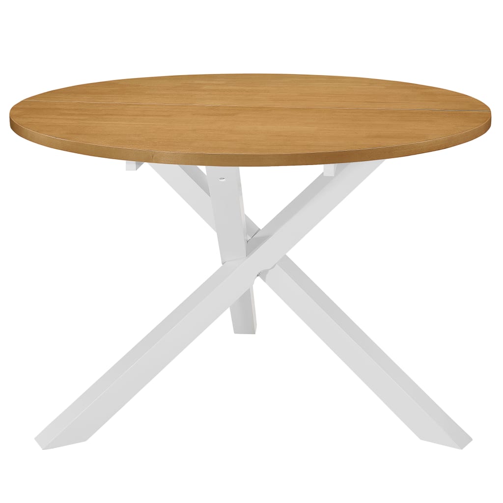 Mobilier de salle à manger 5 pcs MDF Blanc - XIOS