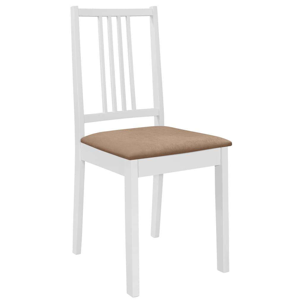 Mobilier de salle à manger 5 pcs MDF Blanc - XIOS