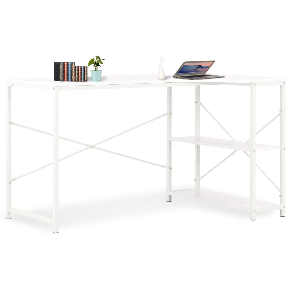 Bureau d'ordinateur Blanc 120x72x70 cm - XIOS
