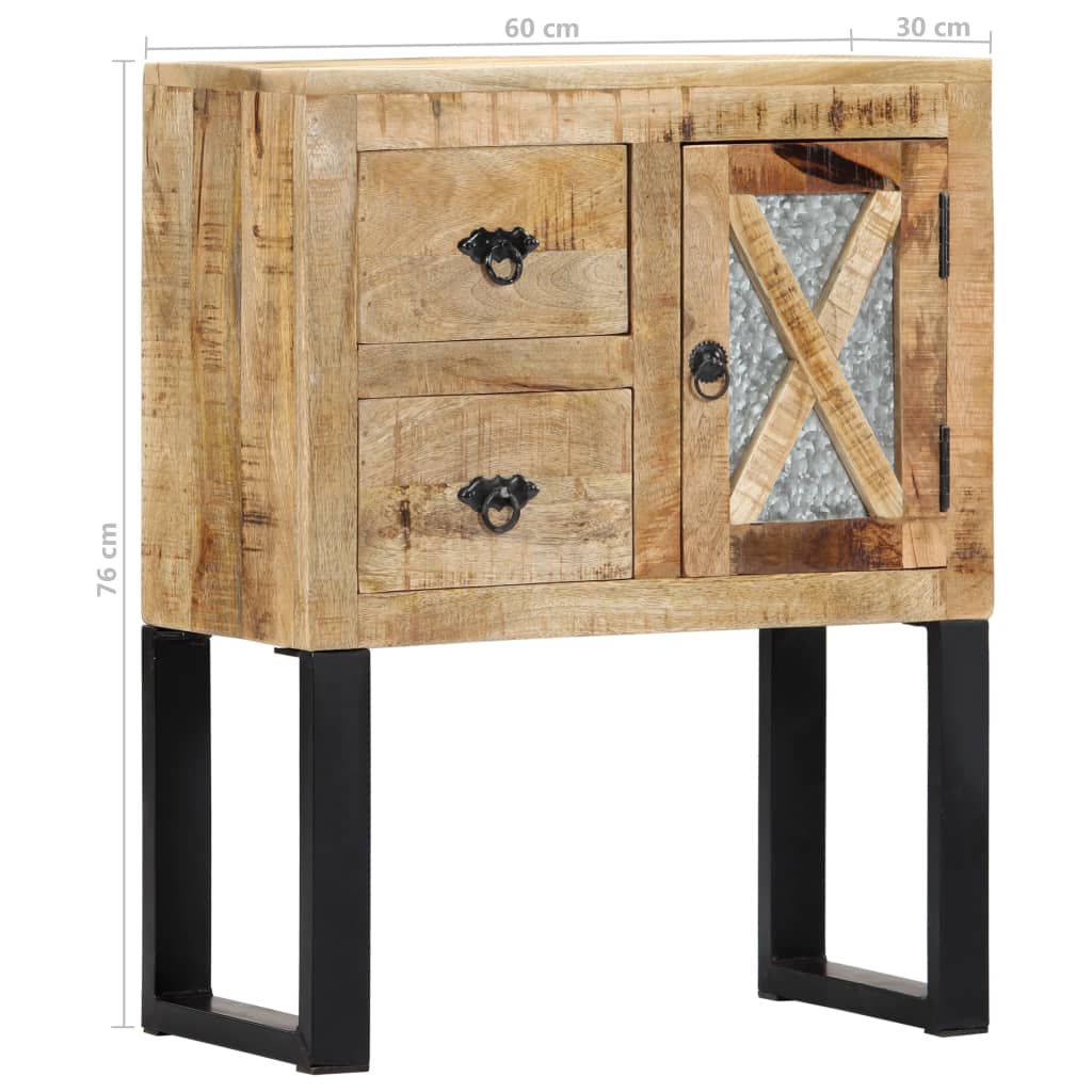 Buffet 60x30x76 cm Bois de manguier massif - XIOS