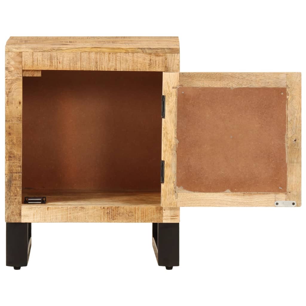 Table de chevet 40x30x50 cm Bois de manguier massif - XIOS