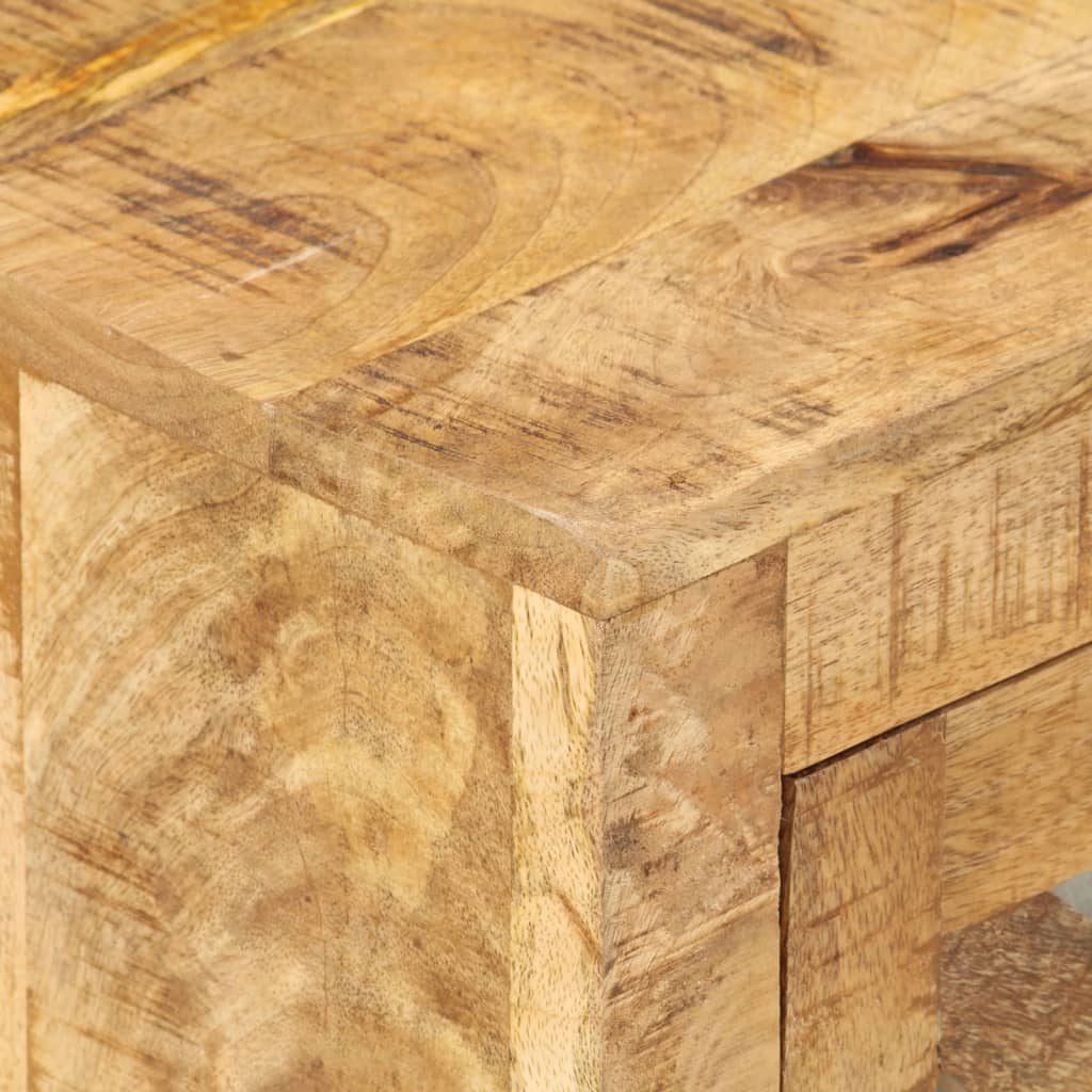 Table de chevet 40x30x50 cm Bois de manguier massif - XIOS