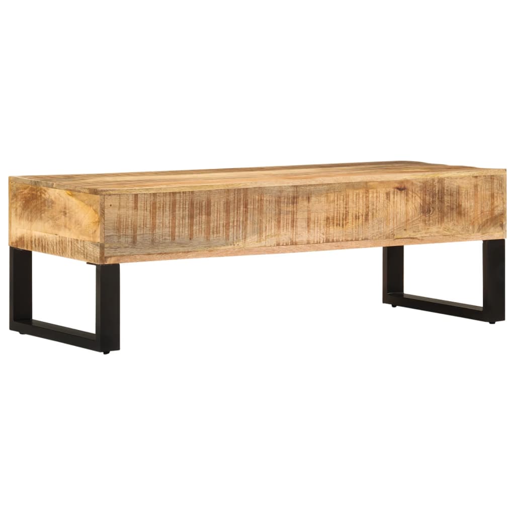 Table basse 110x50x38 cm bois de manguier massif - XIOS