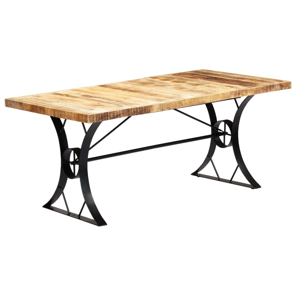Table à manger 180x90x76 cm Bois de manguier massif - XIOS