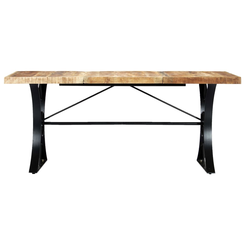 Table à manger 180x90x76 cm Bois de manguier massif - XIOS