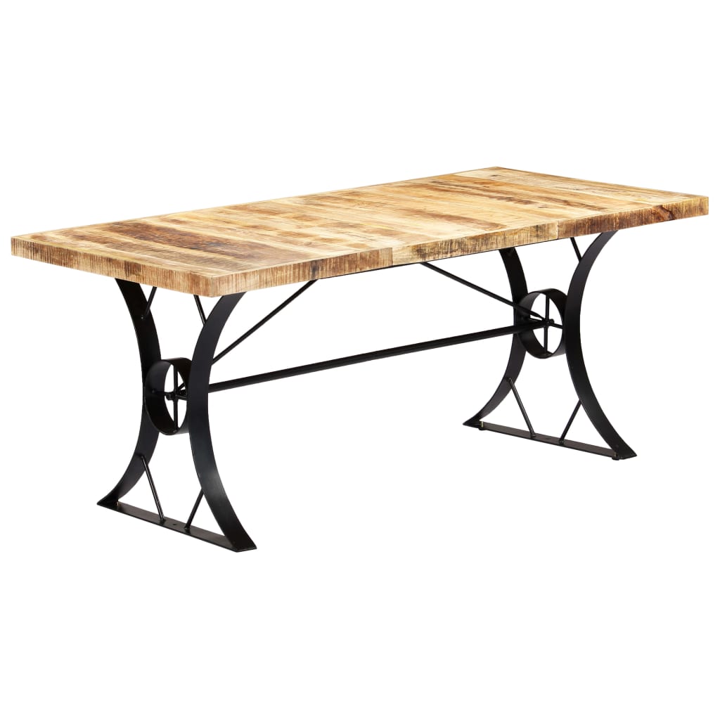 Table à manger 180x90x76 cm Bois de manguier massif - XIOS