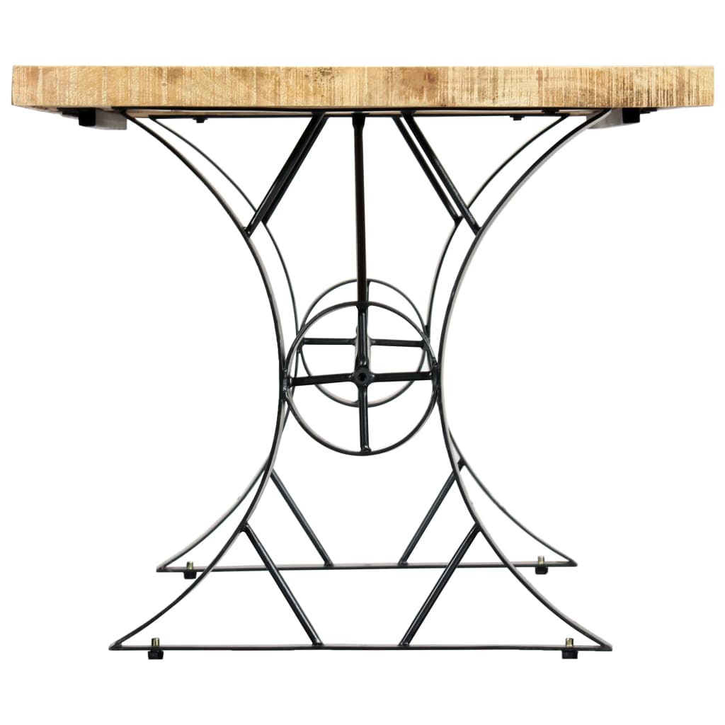 Table à manger 180x90x76 cm Bois de manguier massif - XIOS