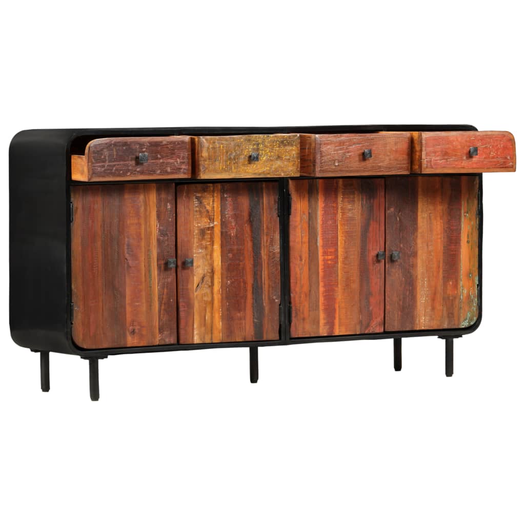 Buffet Bois de récupération solide 140x35x76 cm - XIOS