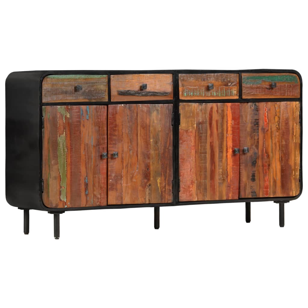 Buffet Bois de récupération solide 140x35x76 cm - XIOS